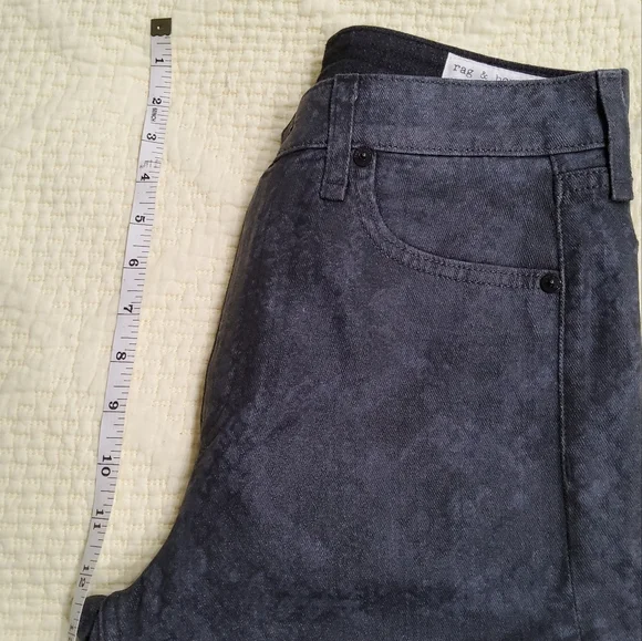 Rag & Bone Nina High Rise Ankle Cigarette Jeans Size 26 - Picture 15 of 16